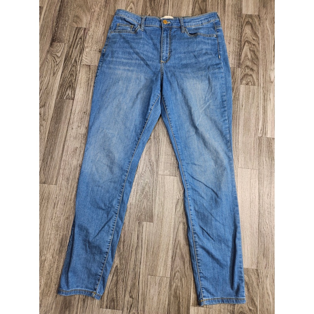 Universal Thread High Rise Skinny Jeans Womens 12/31R Blue Stretch Denim